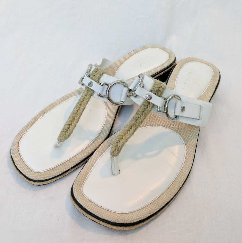 Cole Haan t strap sandals w Nike Air