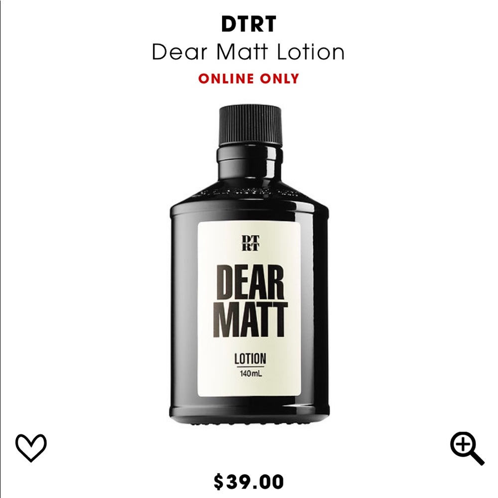 DTRT foam cleanser and lotion