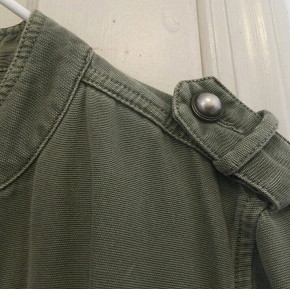 Zara Jackets & Coats Zara Military Jacket In Olive Khaki Green