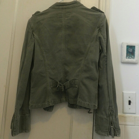 Zara Jackets & Coats Zara Military Jacket In Olive Khaki Green