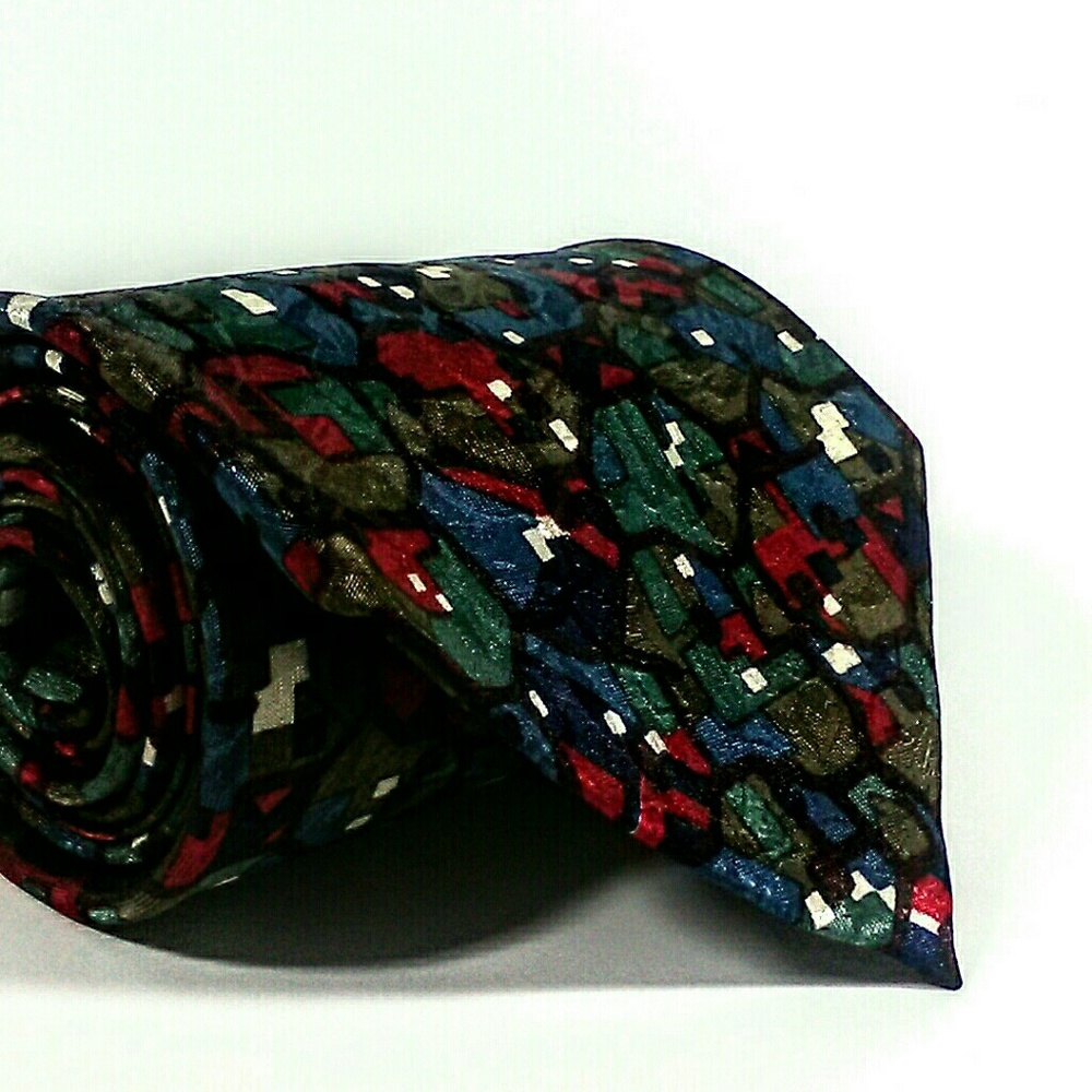 Christian Dior Monsieur Geometric Men's Necktie 57