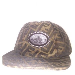Fendi Authentic Zucca Baseball Cap