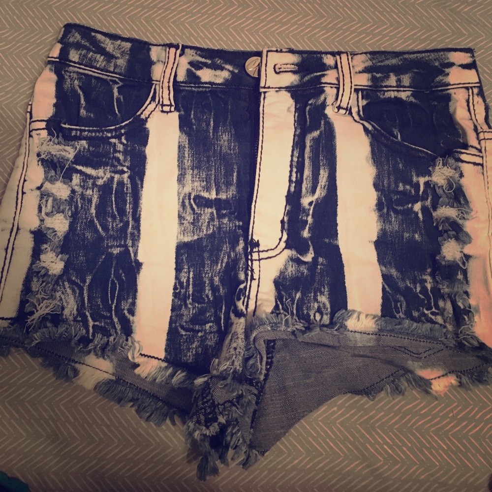 High waisted shorts