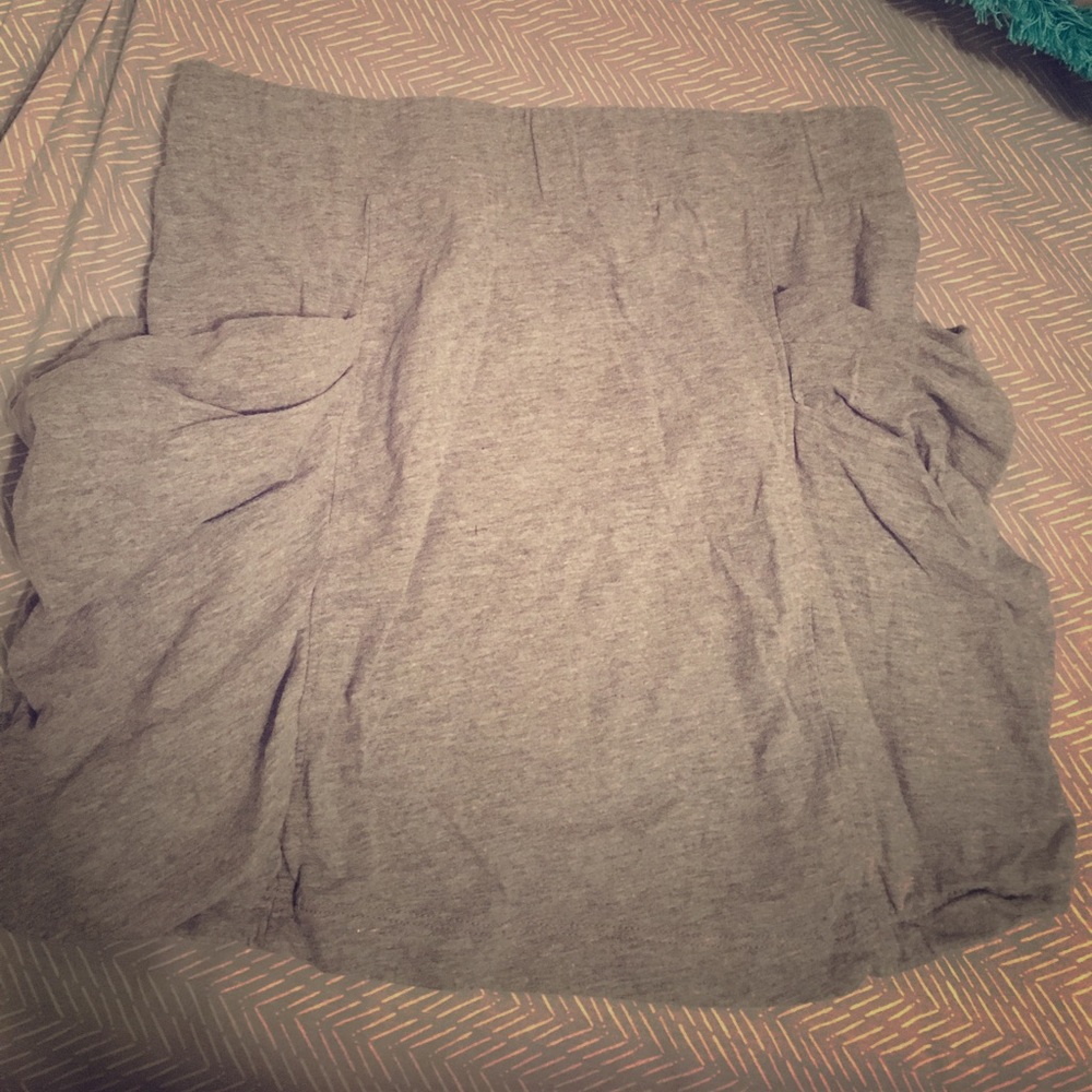 Gray skirt