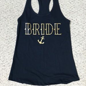 Nautical Bride Tank Top