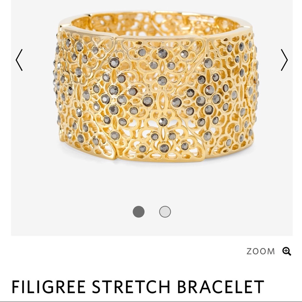 White House Black Market Filigree bracelet