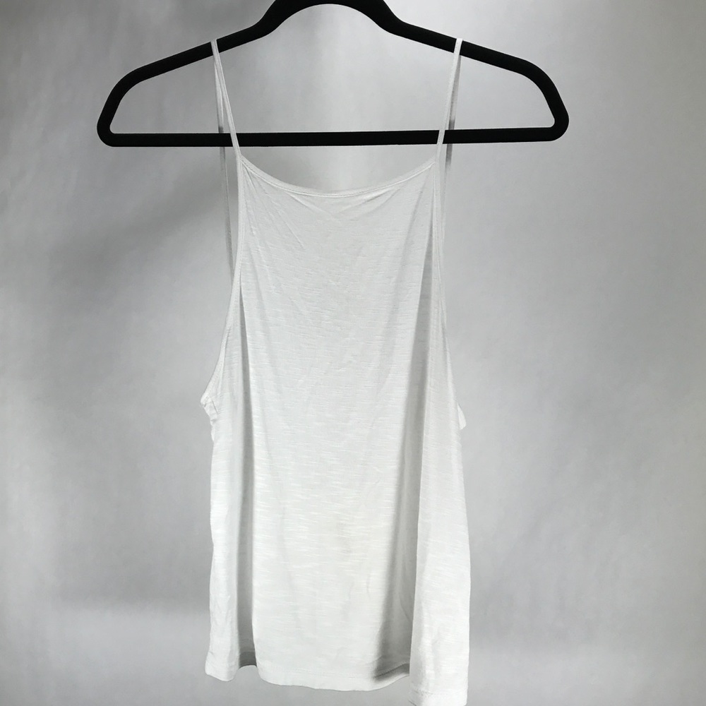 Emma and Sam backless white tank