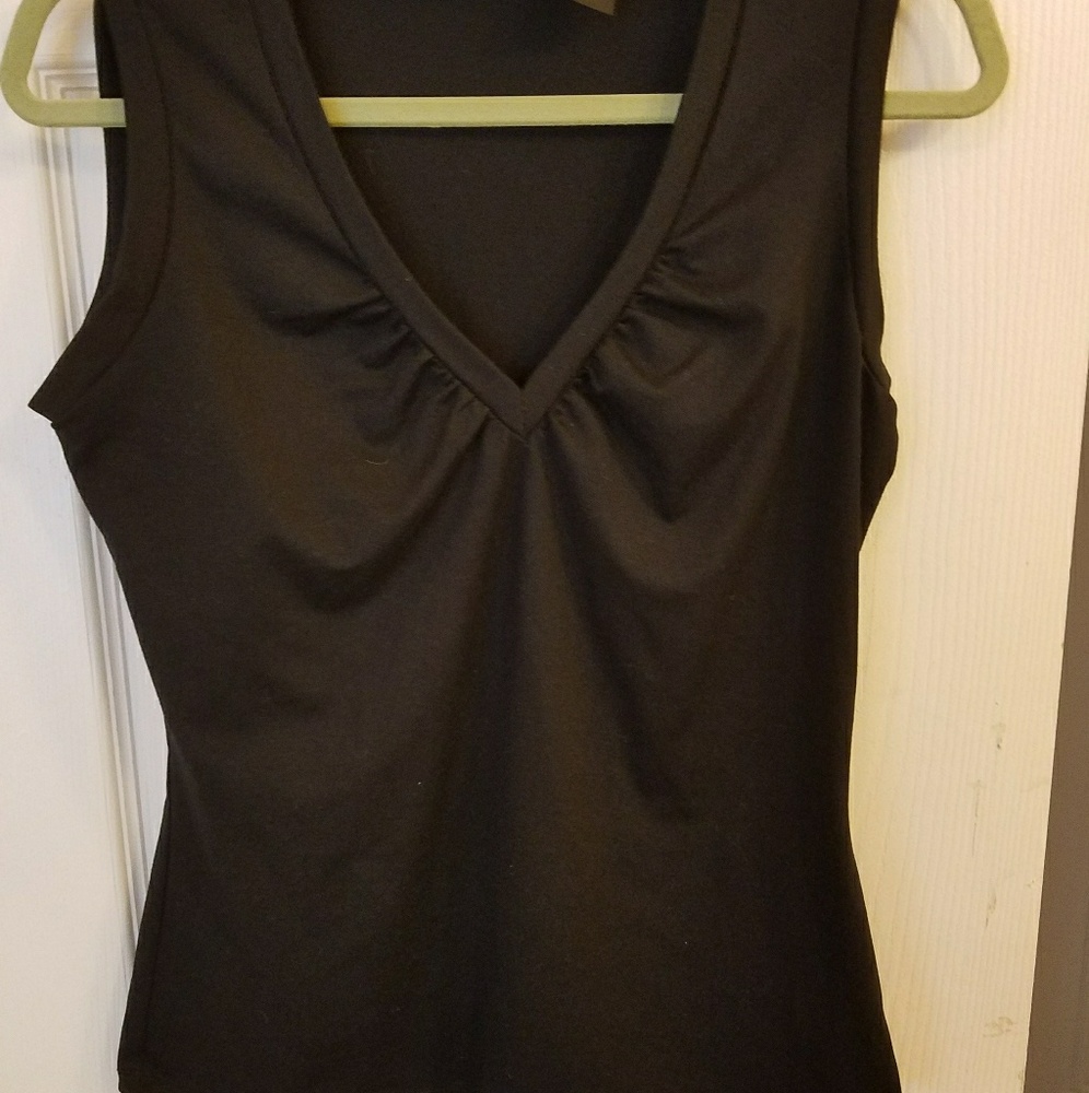 NY&Co Black Sleeveless Top