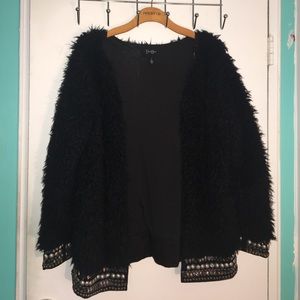 Jessica Simpson faux fur Jacket