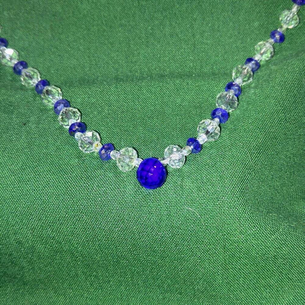 #0017 Handcrafted Swarovski Crystal Necklace