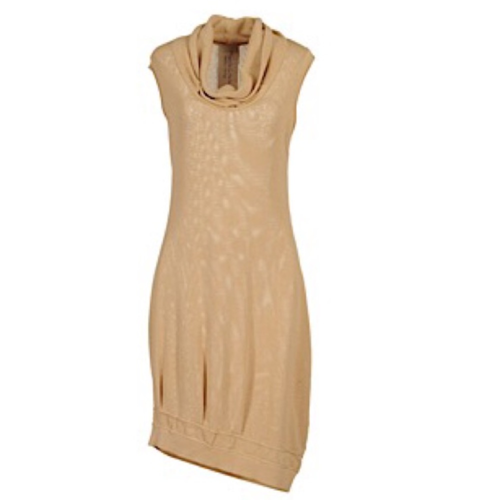Italian Yellow Knit Dress