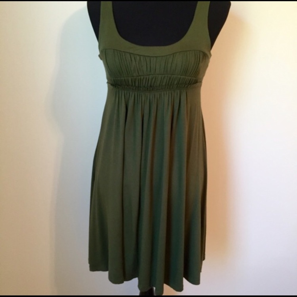 Green Jersey Dress