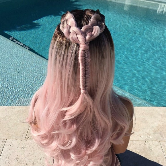 Ombre Pink Beauty LaceFront Wig main image 5