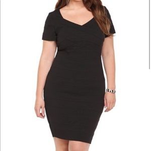 SALE‼️Torrid Black Bandage Dress 2X - NWT