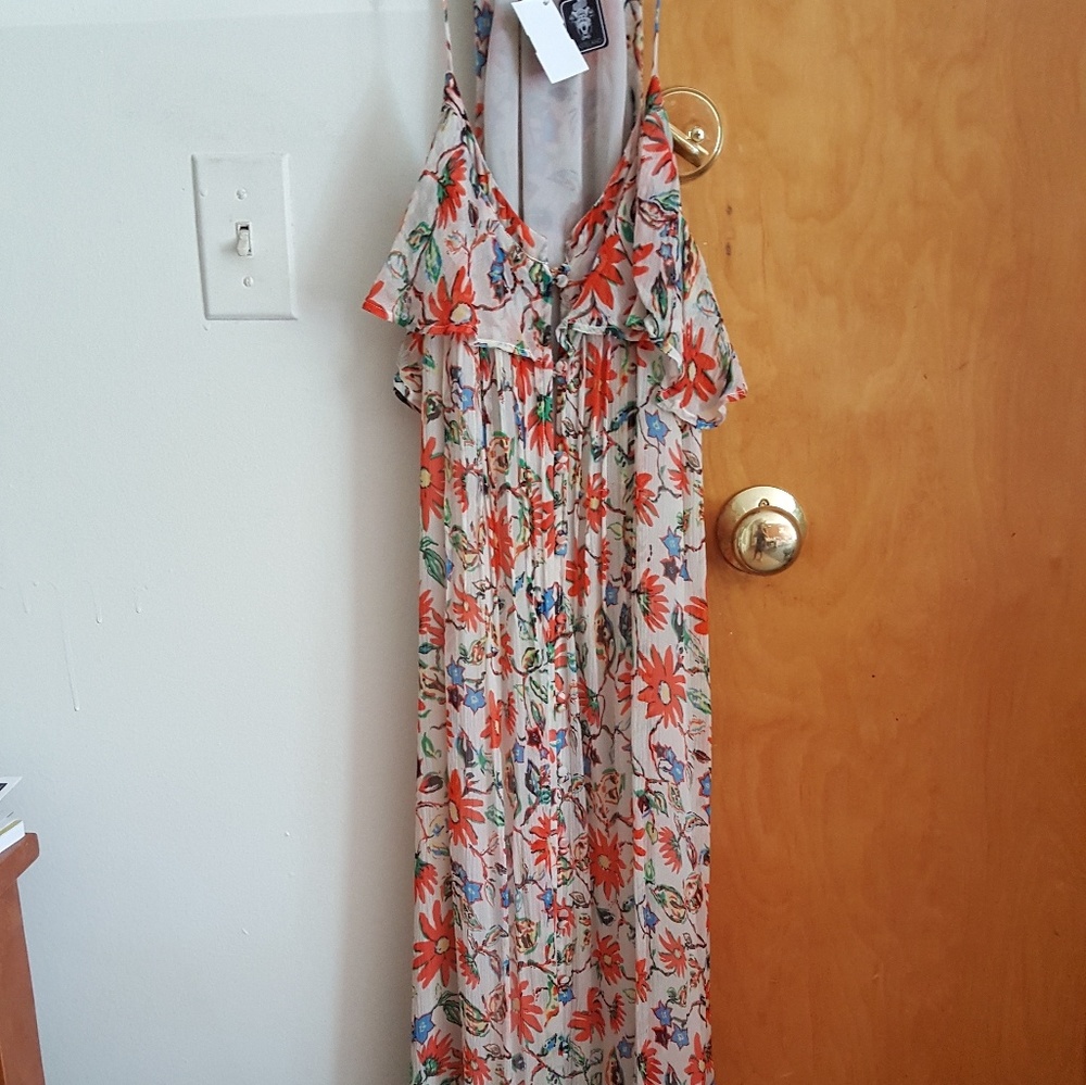Joie floral maxi sundress size small