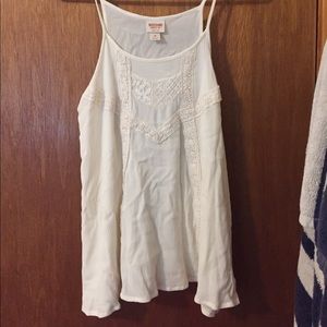 Offwhite flowy tank !