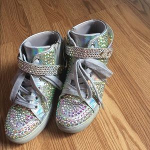 Swarovski crystal shoes