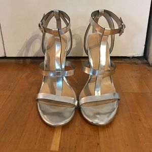 Zara Silver Cage Sandals
