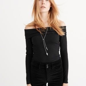 A&F off the shoulder top