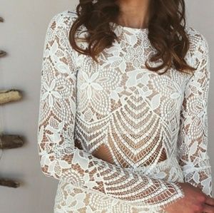 For love and lemon guava crop top L