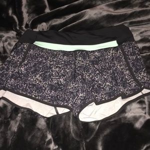 Lululemon rocky road shorts