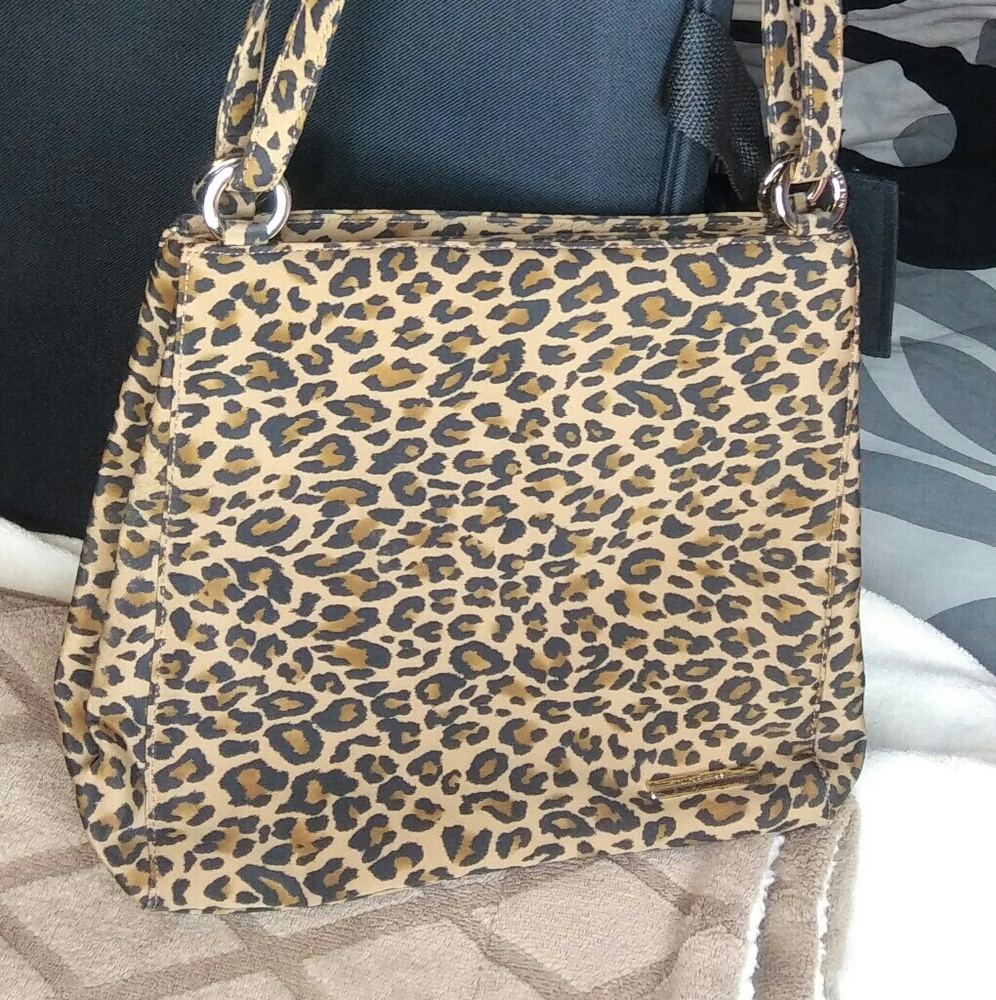 Nine West Leopard Print Cross Body Bag