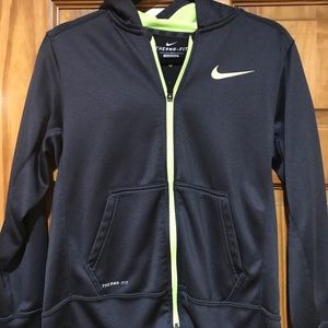 Boys Nike Therma Fit Full-Zip Hoodie