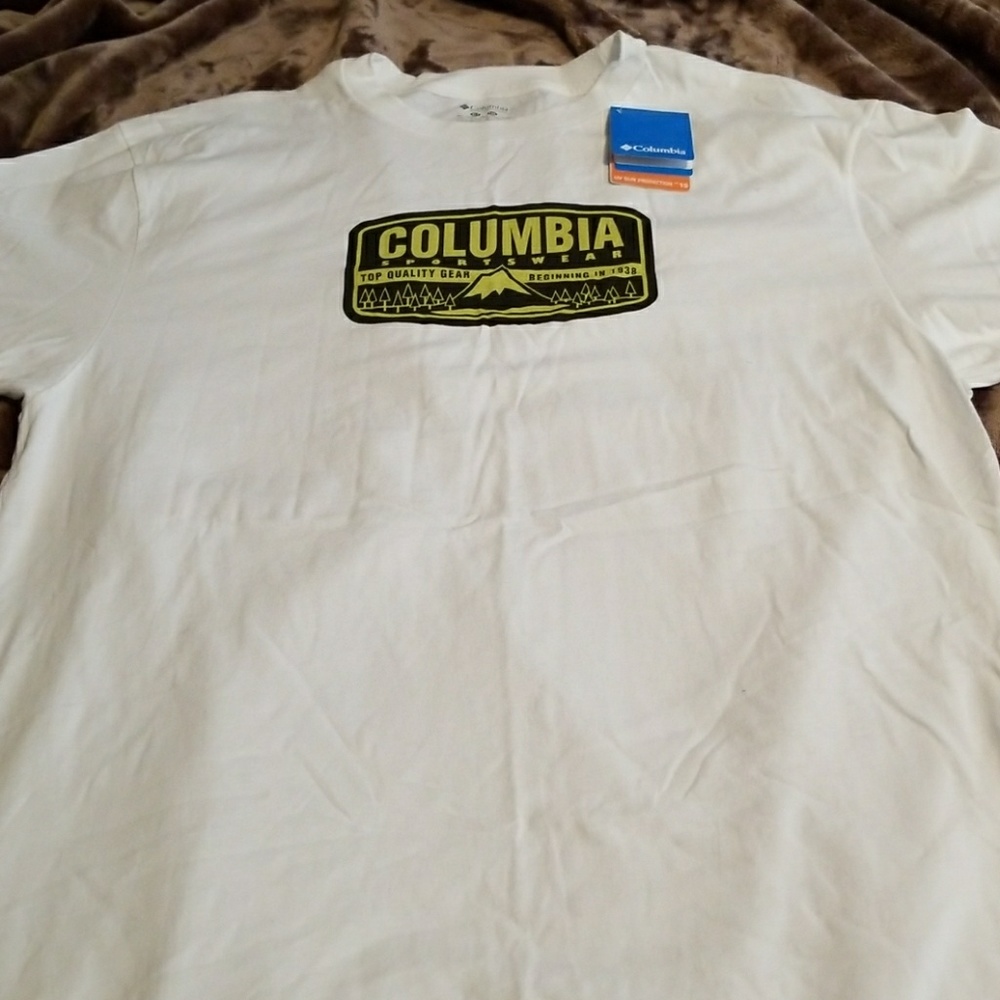 NWT MEN'S COLUMBIA XLT T-SHIRT