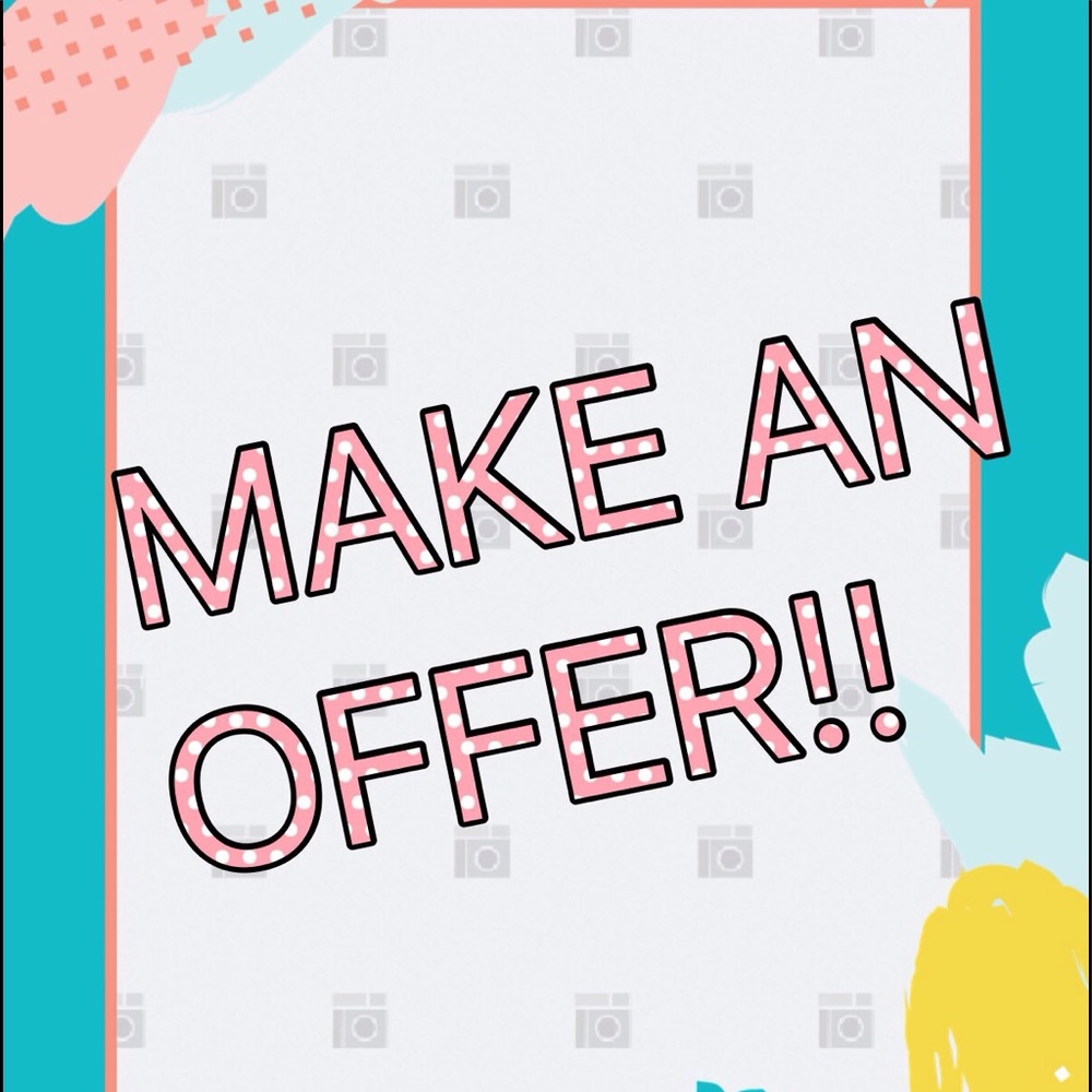 Or add items to a bundle & I’ll make an offer!