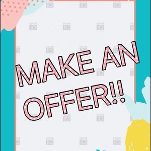 Or add items to a bundle & I’ll make an offer!