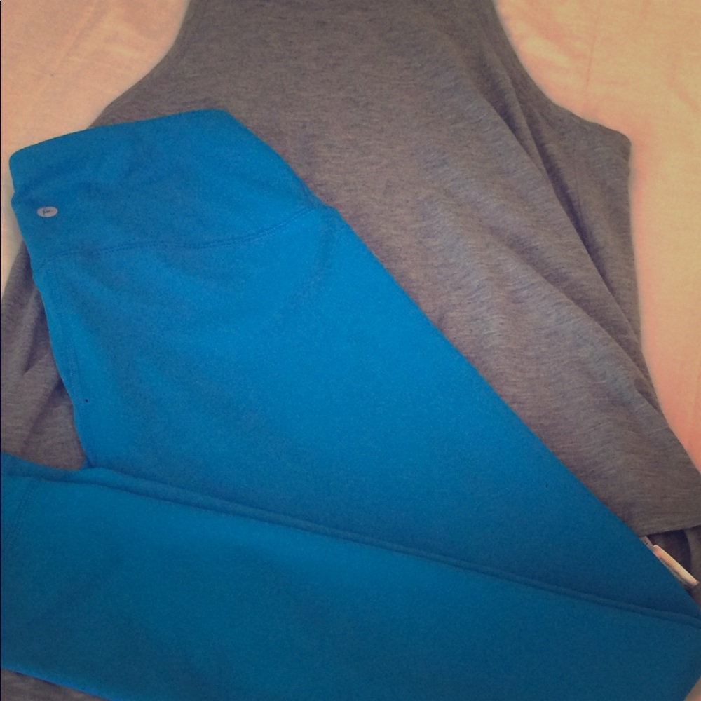 90 degree blue yoga leggings