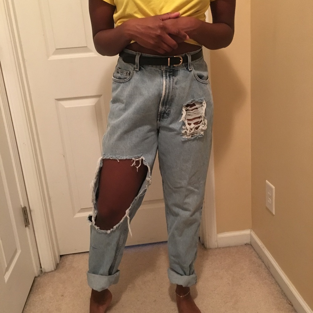 DIY BOYFRIEND JEANS 👖 💞