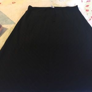 Long stretch skirt