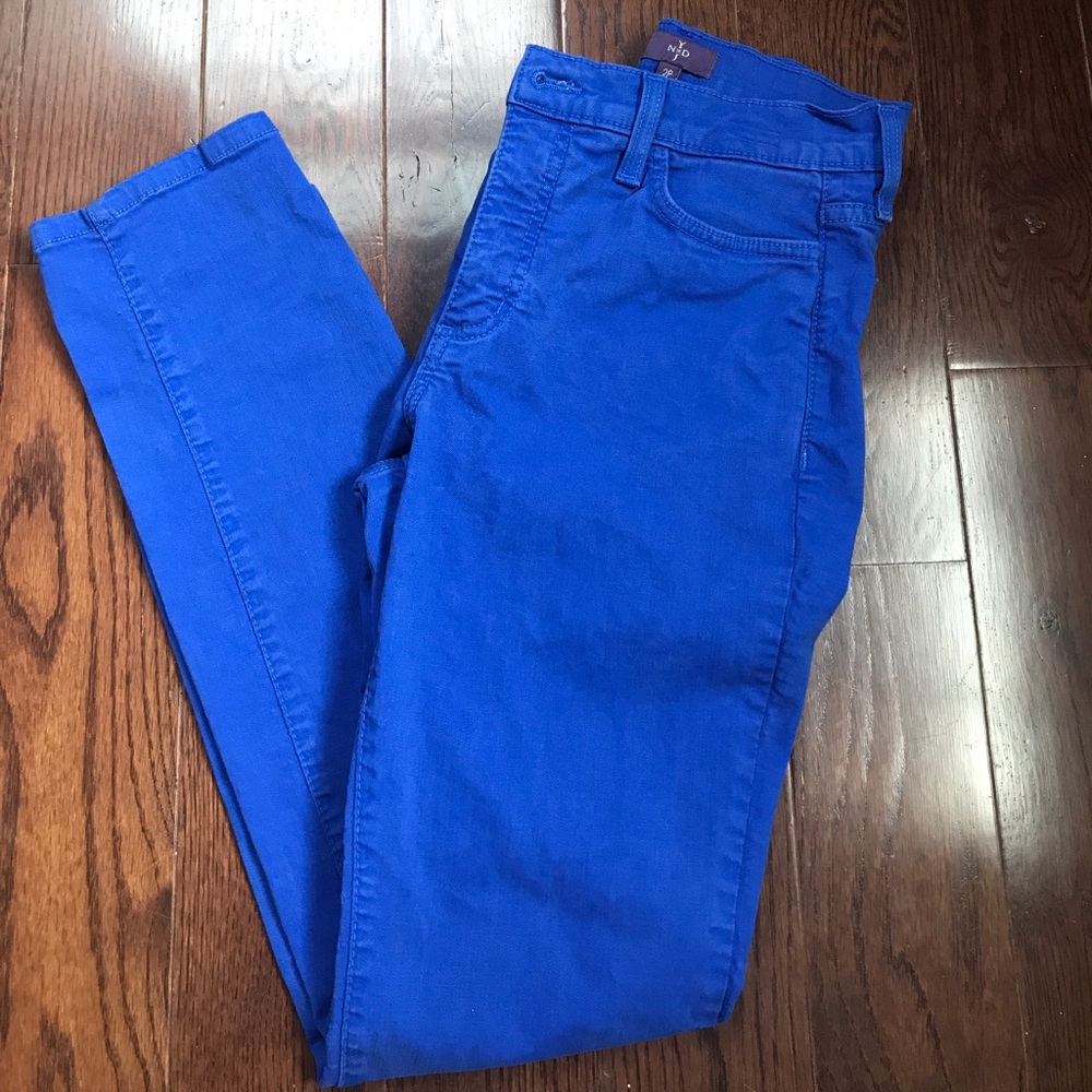 NYDJ 2P Royal Blue Jeans