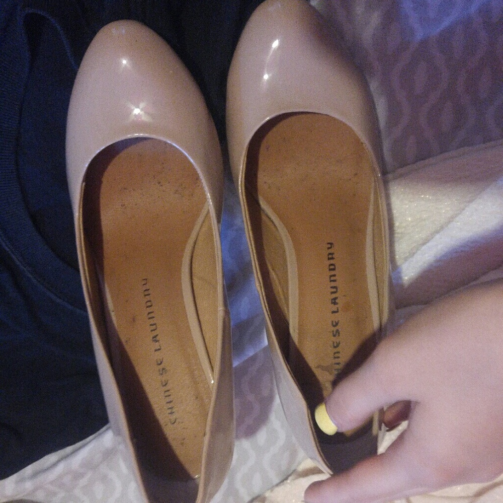 Nude heels