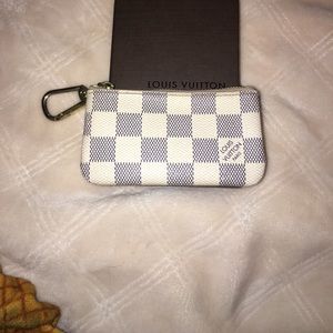 Louis Vuitton Damier coin purse/key chain