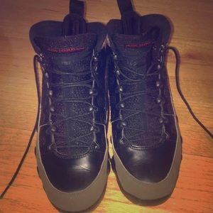 Retro Olive Jordan 9's