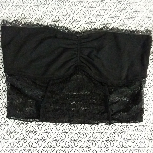 Intimately Free People Black Lace Bra Crop Top NWT - Picture 4 of 8