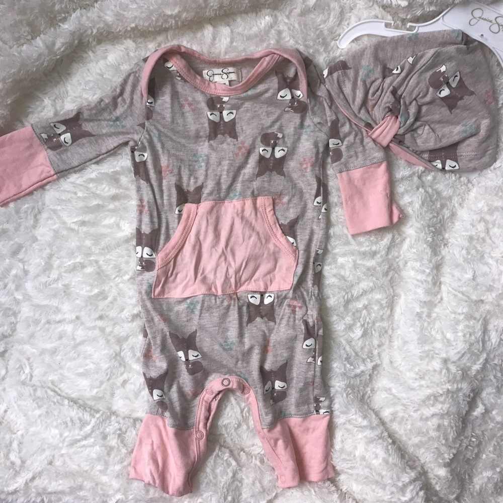 Jessica Simpson one piece outfit