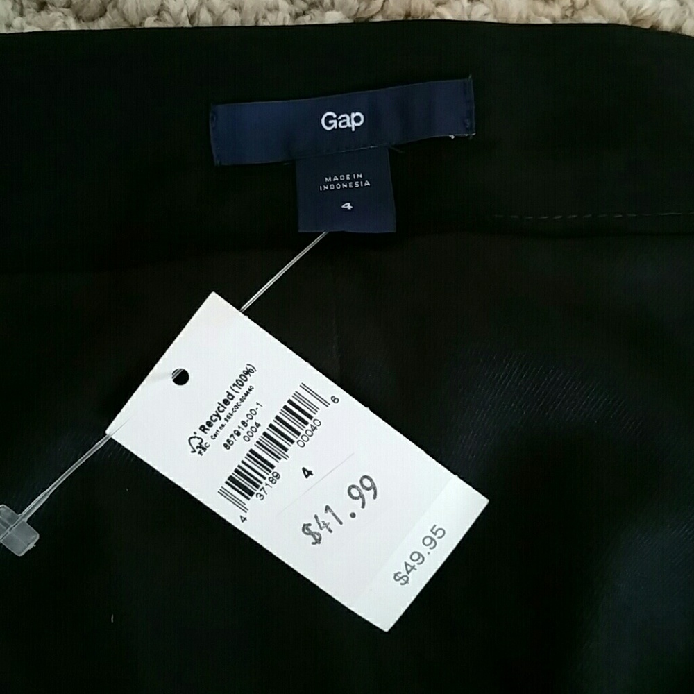 DONATED!GAP NEW WITH TAGS!! Black and brown skirt! - Picture 4 of 8