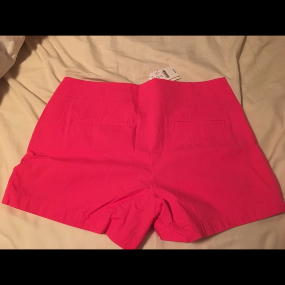 NWT JCrew shorts: pink, side zipper closure, 6. - Picture 2 of 3