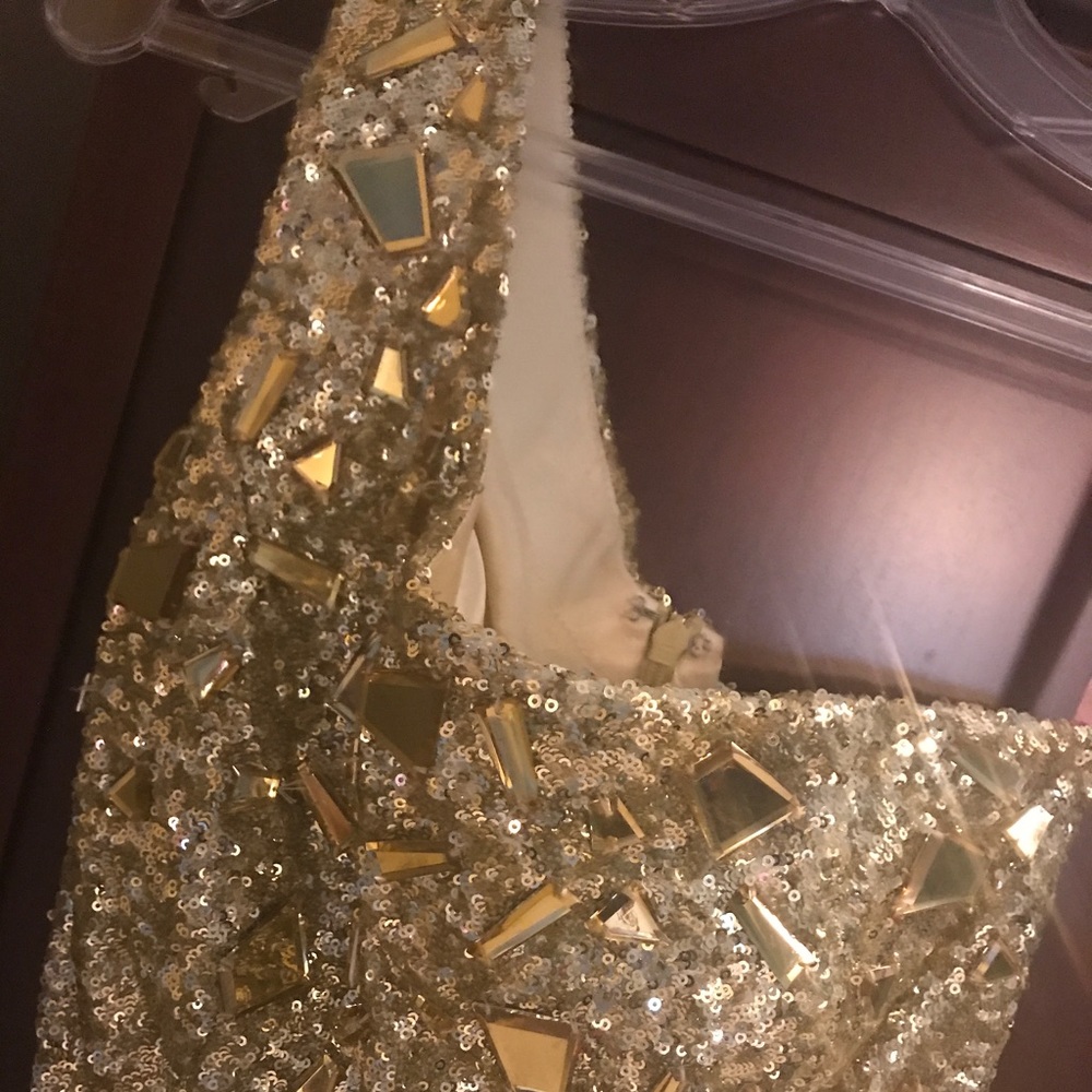 Gold Prom Dress