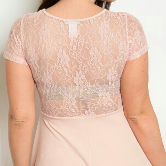 ▪Sold▪👚NEW DUSTY PINK PLUS SIZE DRESS👚 - Picture 5 of 7