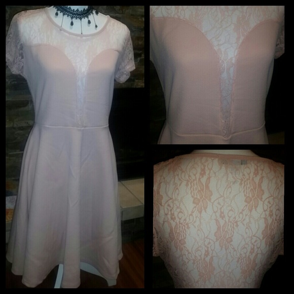 ▪Sold▪👚NEW DUSTY PINK PLUS SIZE DRESS👚 - Picture 3 of 7