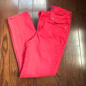 NYDJ Red 2P Ankle Jeans