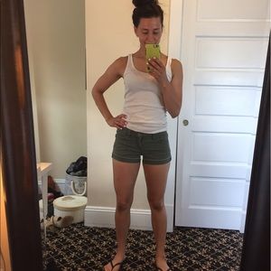 Green shorts from pacsun