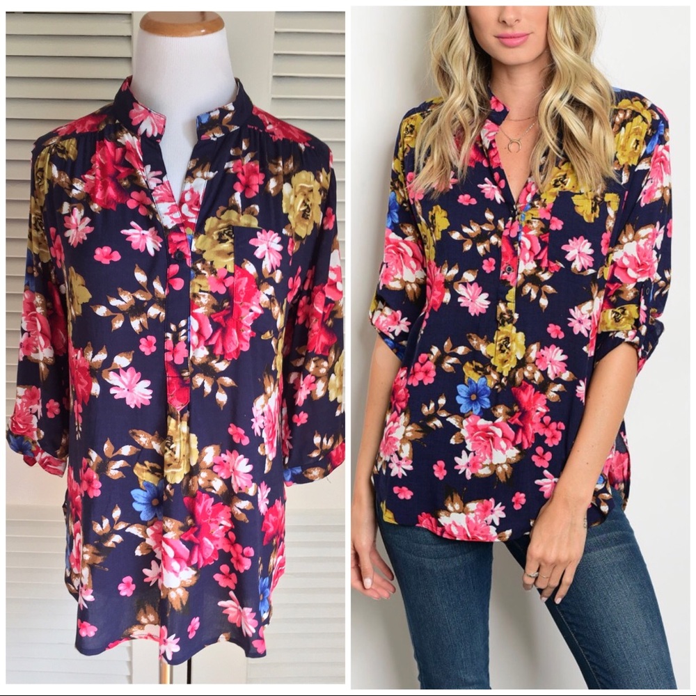 Clearance Floral Blouse - Picture 2 of 7