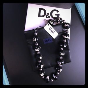 D&G Baubles Black & White Necklace.