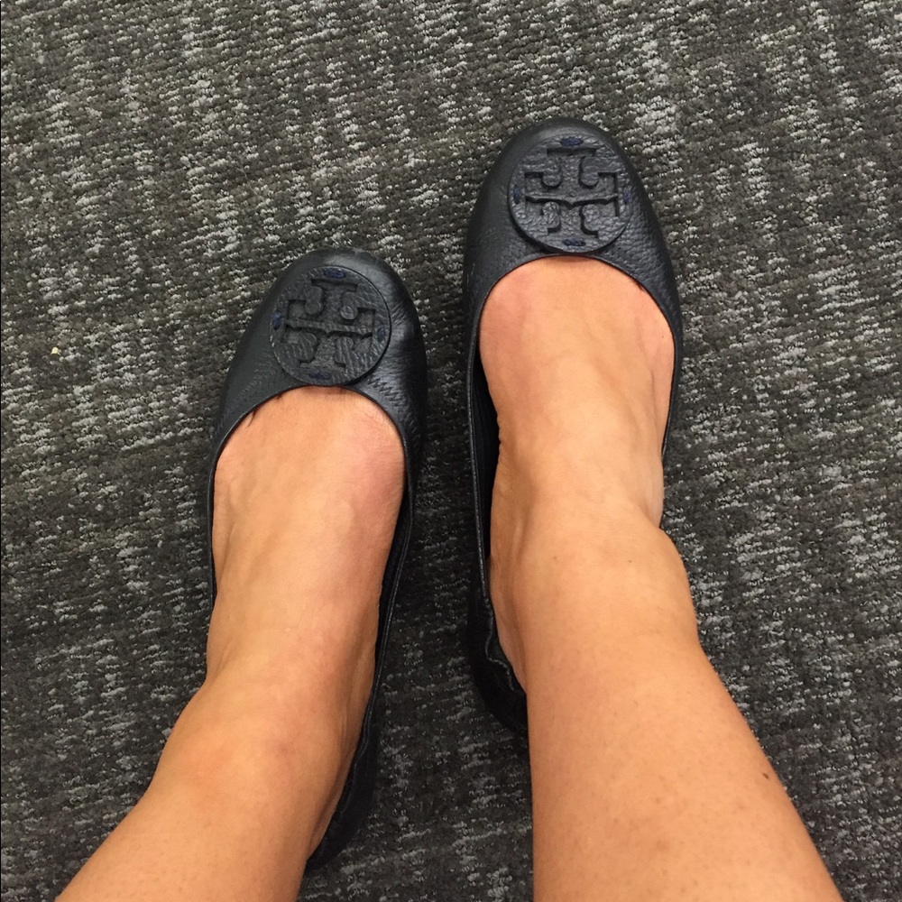 Tory Burch Reva Flats - Tumbled