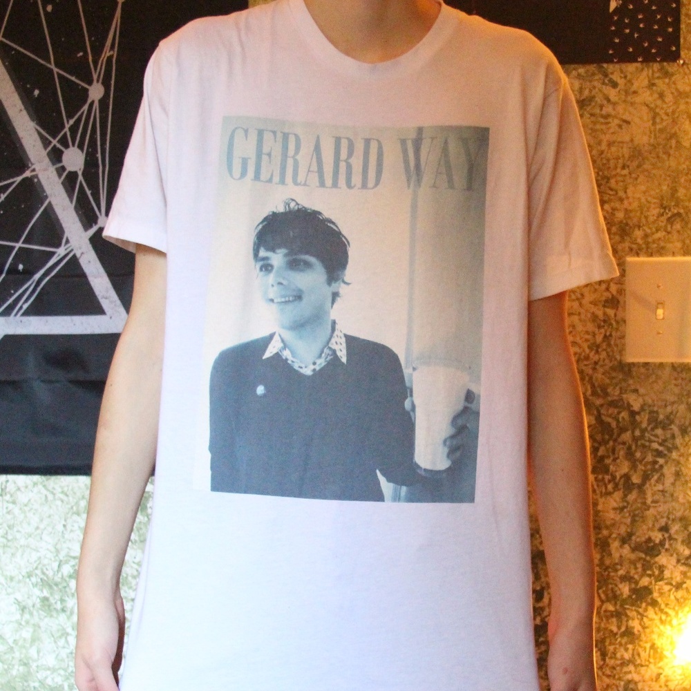 My Chemical Romance Gerard Way Milk Shirt